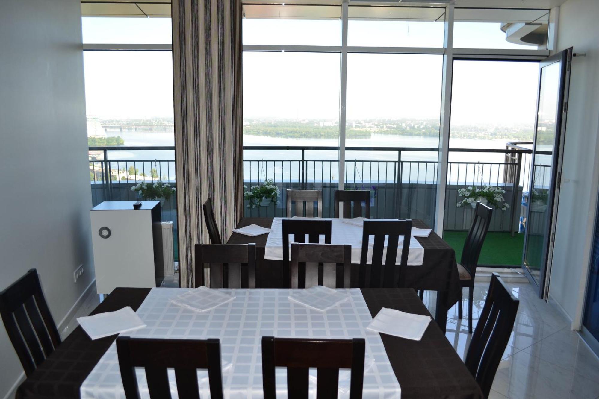 Skytech Most City Hotel 19 Floor Panoramic View Ντνιπροπετρόφσκ Εξωτερικό φωτογραφία